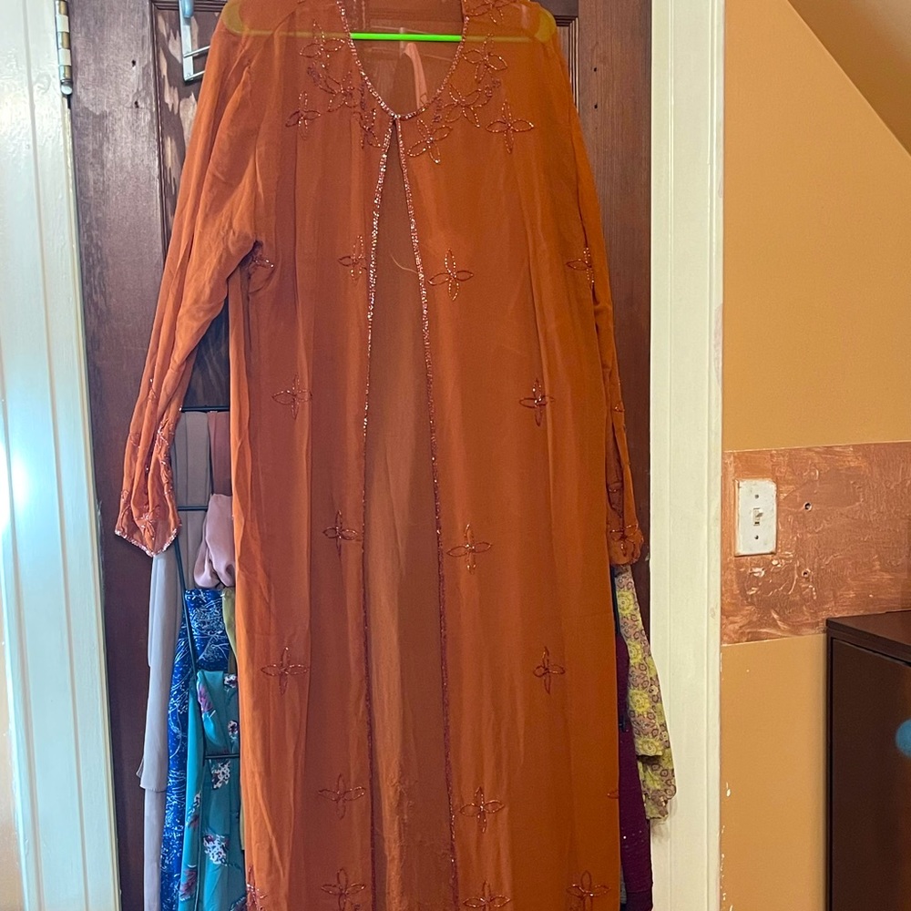 Beautiful open jacket duster
